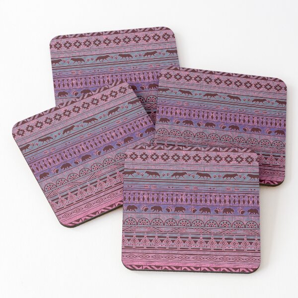 Artikelvorschau, Native Southwestern DreamCatcher Barn Yard Shimmer – Bär und Wolf-4496 entworfen und verkauft von sunnthreads.