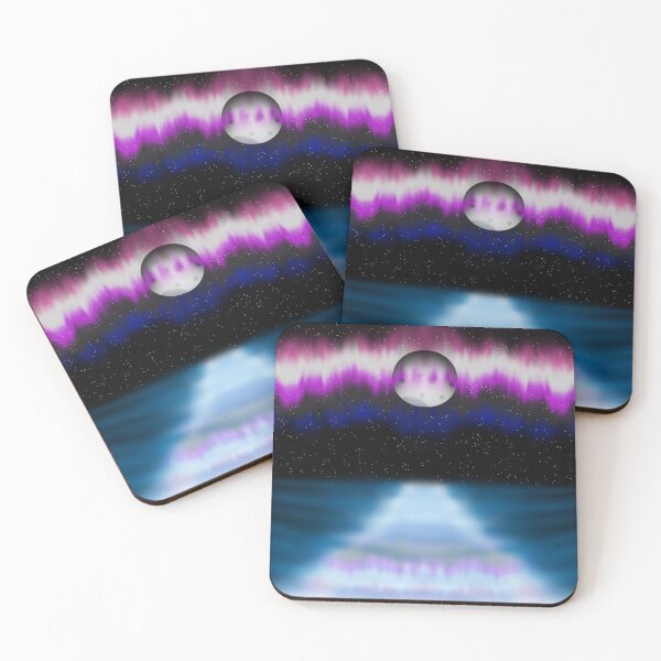 Item preview, Nighttime Ocean Scene Genderfluid designed and sold by LossCreator.