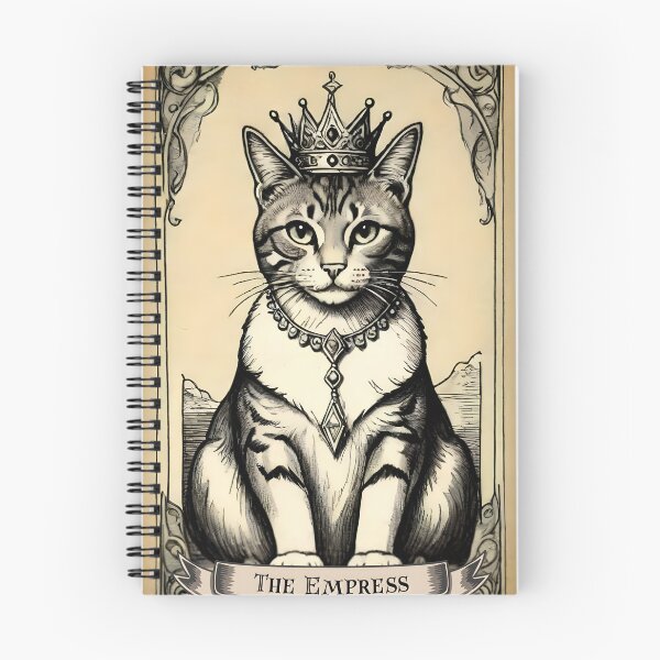 Item preview, Cat Themed Tarot Collection: The Empress  designed and sold by HecatesDelights.