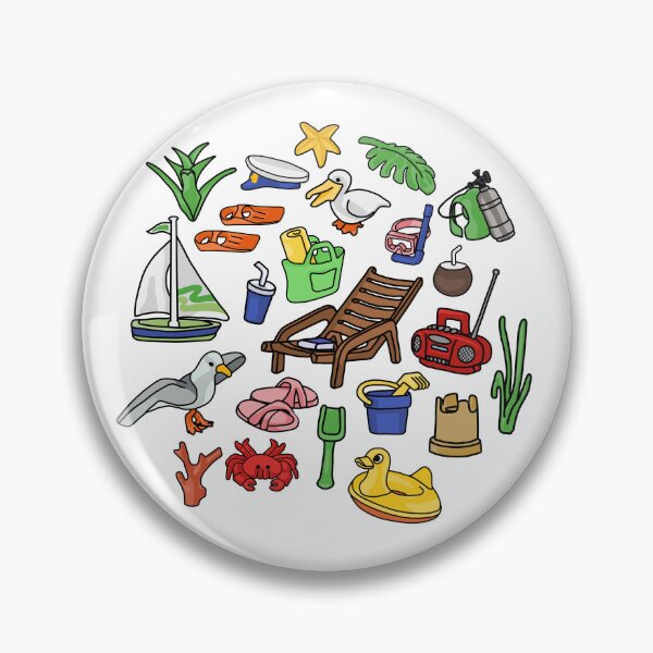 Item preview, A Trip To The Beach designed and sold by Unhinged Heather.