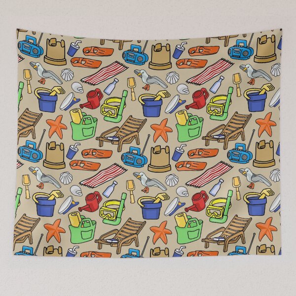 Item preview, A Trip To The Beach designed and sold by Unhinged Heather.