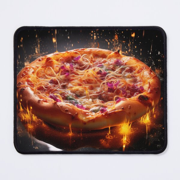 Item preview, pizza art designed and sold by nomiraclehere.