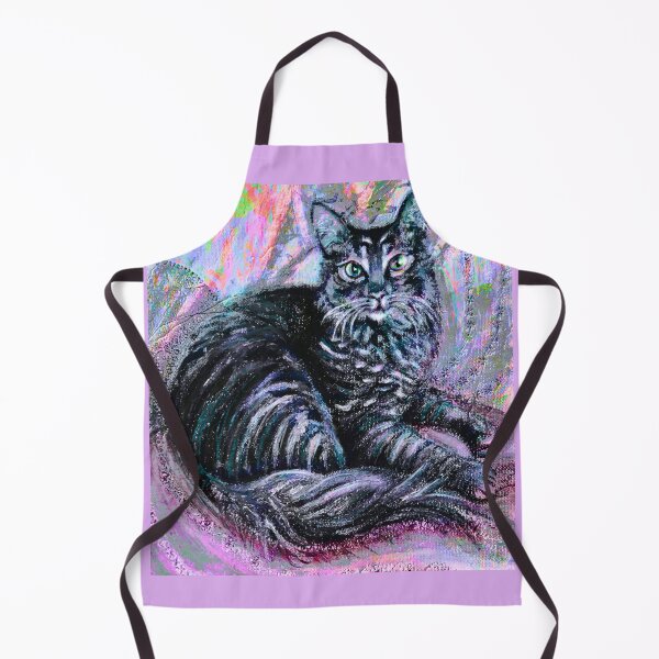Item preview, Colourful Silver Tabby Cat designed and sold by amoribella-blue.