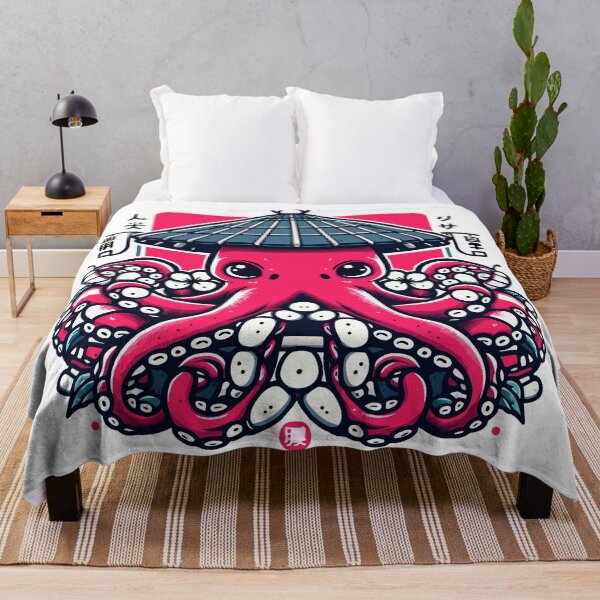 Item preview, OctoZen: A Harmonious Blend of Octopus and Japanese Pagoda Art designed and sold by Designowner.