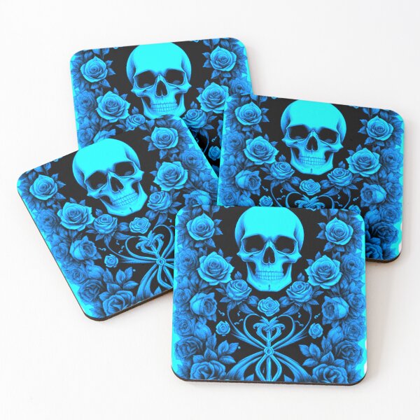 Item preview, Vintage Goth Skulls and Roses  designed and sold by TheDarkWardrobe.