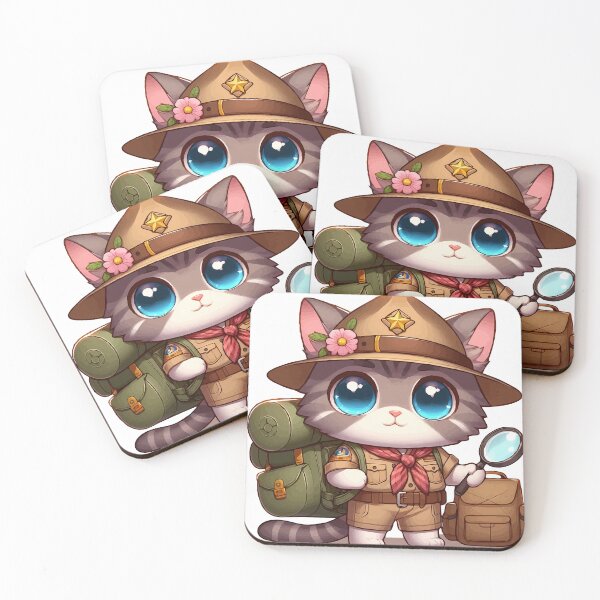 Item preview, The Bravest Explorer Cat designed and sold by Gacram.
