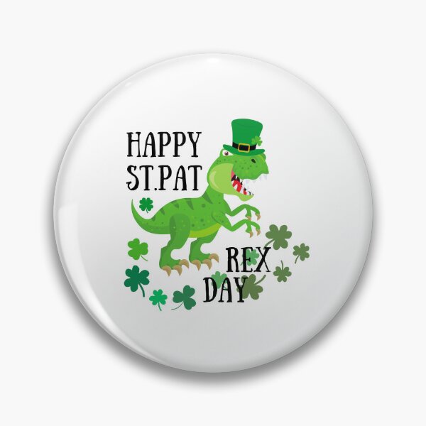 Item preview, Happy St. Pat Rex Day! designed and sold by caFUNated.
