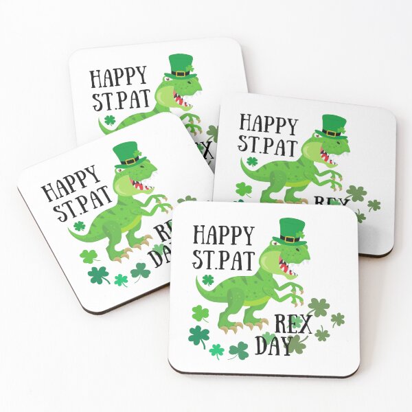 Item preview, Happy St. Pat Rex Day! designed and sold by caFUNated.