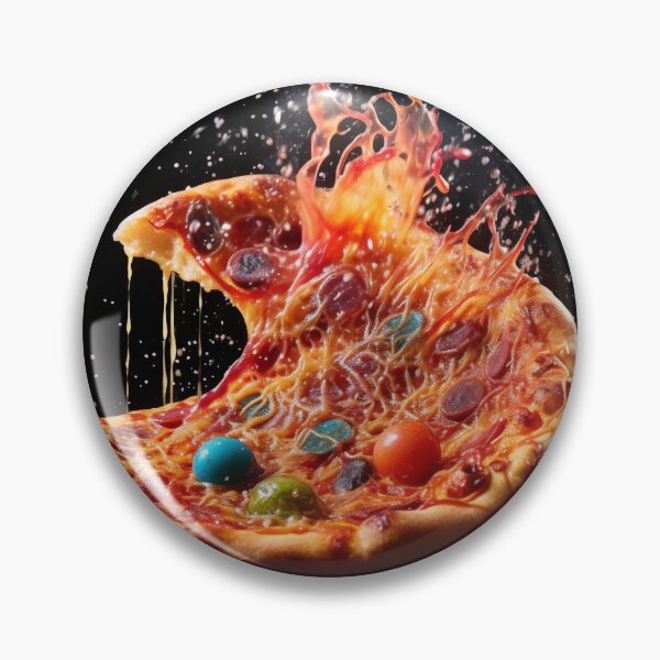 Item preview, pizza art designed and sold by nomiraclehere.