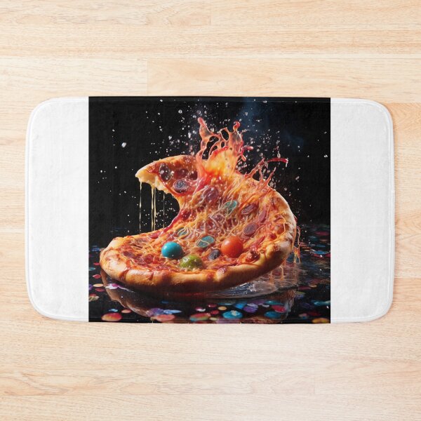 Item preview, pizza art designed and sold by nomiraclehere.