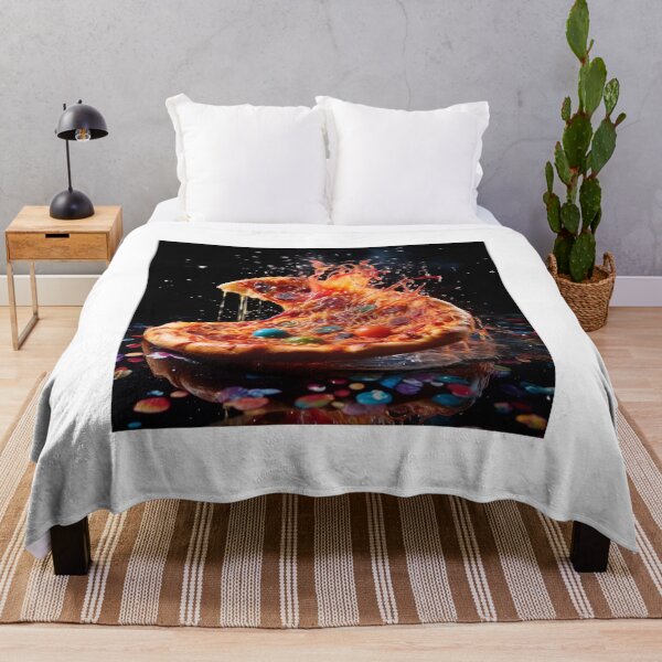 Item preview, pizza art designed and sold by nomiraclehere.