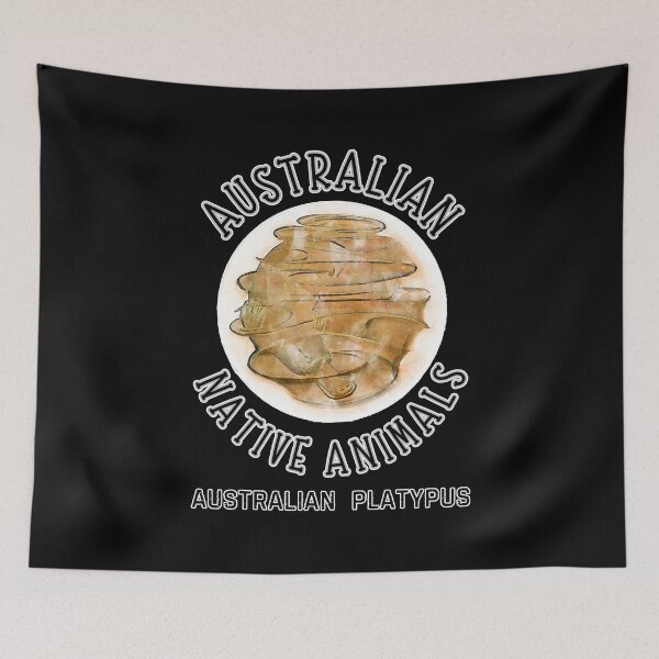 Item preview, Australian Native Animals - Australian Platypus designed and sold by Michael van der Hoorn.
