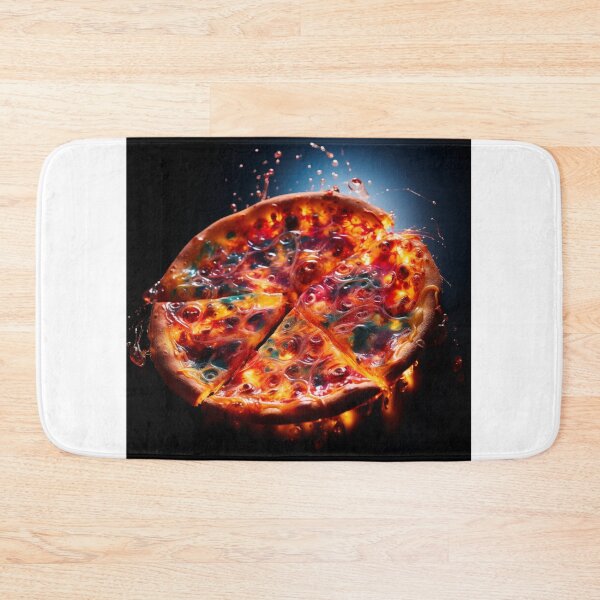 Item preview, pizza art designed and sold by nomiraclehere.