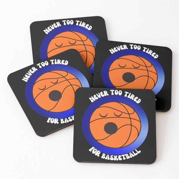Item preview, Never too tired for Basketball - Black Background Design designed and sold by TGAL2.
