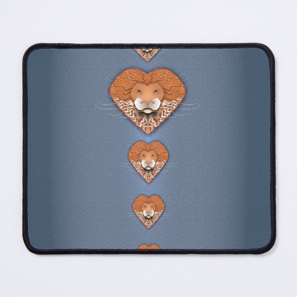 Item preview, Astrological Elegance: Leo's Heart-Lion Cascade designed and sold by Rumfluff.