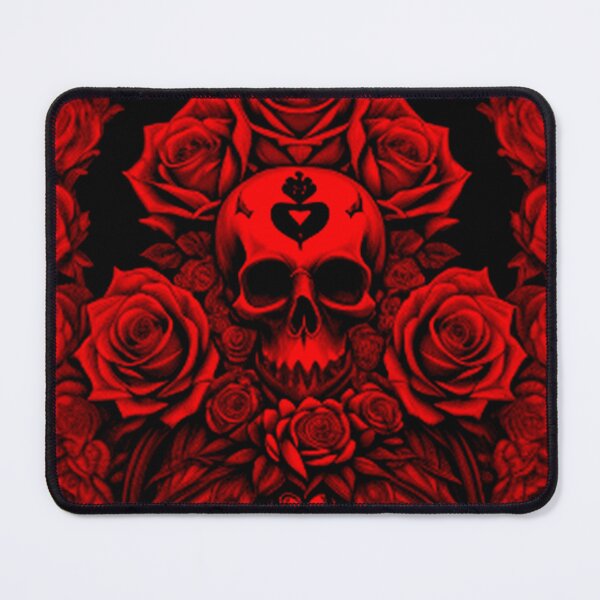 Item preview, Vintage Goth Skulls and Roses  designed and sold by TheDarkWardrobe.