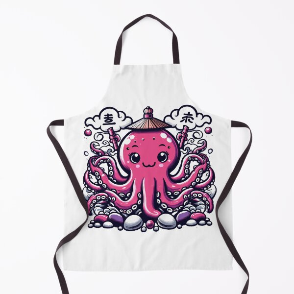 Item preview, Kawaii Octopus Samurai: A Cute Encounter with Tradition designed and sold by Designowner.