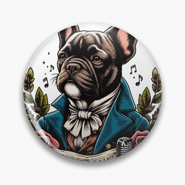 Item preview, French Bulldog/Frenchie as Jean Valjean in Les Miserables designed and sold by bjrocket89.