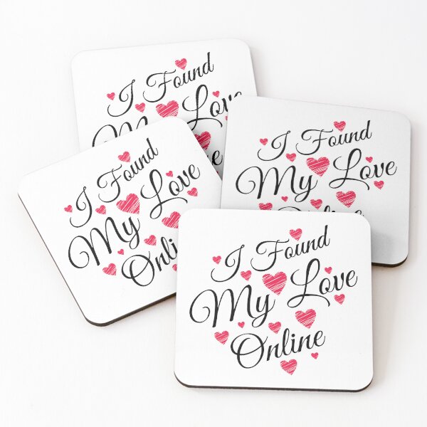 Item preview, I Found My Love Online (Light Background) designed and sold by Propeller Cap, LLC.