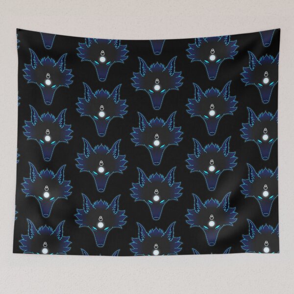 Item preview, Dark Blue Wolf Head designed and sold by Shira-yuki.