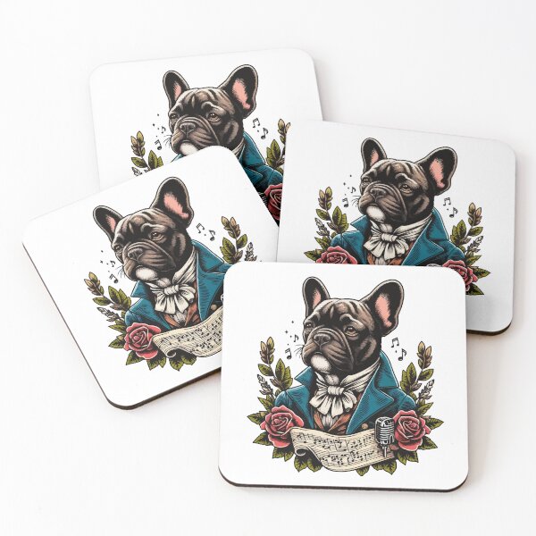 Item preview, French Bulldog/Frenchie as Jean Valjean in Les Miserables designed and sold by bjrocket89.