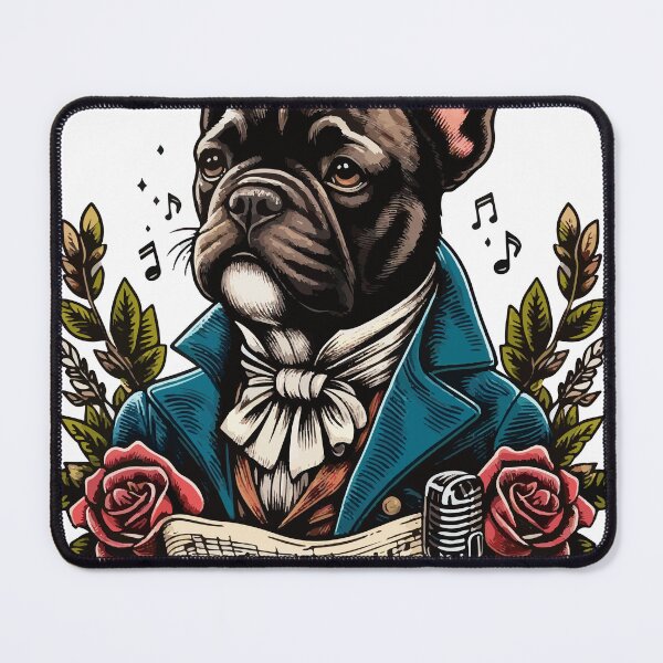 Item preview, French Bulldog/Frenchie as Jean Valjean in Les Miserables designed and sold by bjrocket89.