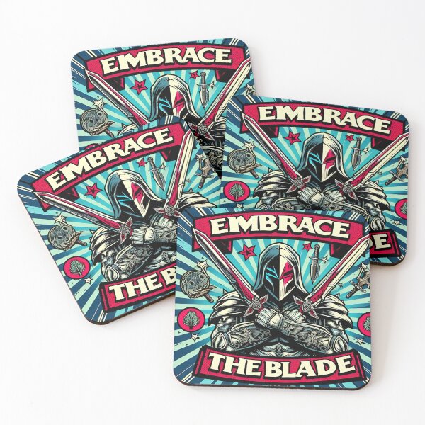 Item preview, Embrace the Blade - Knife, Knives, Blades designed and sold by Fun-T-Shirts.