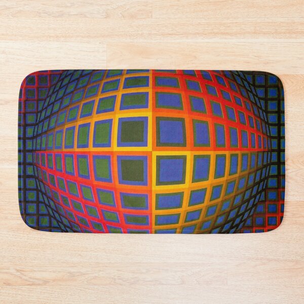 Item preview, Original Paintings by Victor Vasarely, 1906-1997, France, Op Art designed and sold by Bob-Studio.