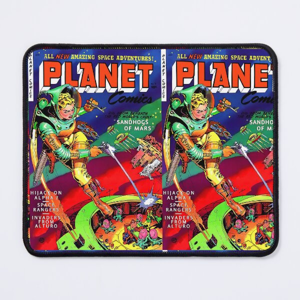 Item preview, Planet Comics #71 1953 Vintage Sci-Fi Art designed and sold by ArchimedesPrime.