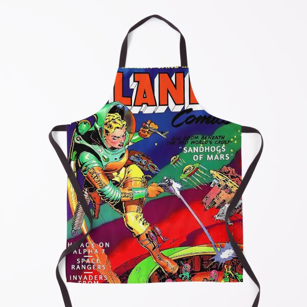 Item preview, Planet Comics #71 1953 Vintage Sci-Fi Art designed and sold by ArchimedesPrime.