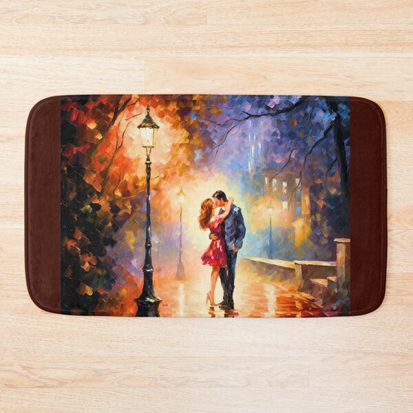 Item preview, First Kiss Oil Painting Digital Art designed and sold by acrylicartp.