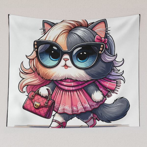 Item preview, Feline Glamor in Excess designed and sold by Gacram.