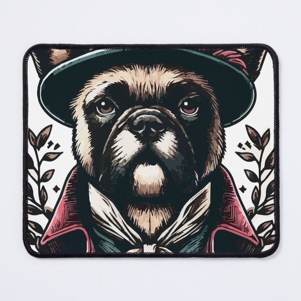 Item preview, French Bulldog/Frenchie Regal Handsome Parisian Pup designed and sold by bjrocket89.