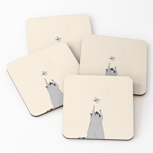 Item preview, curious raccoon designed and sold by vavi-vadi.