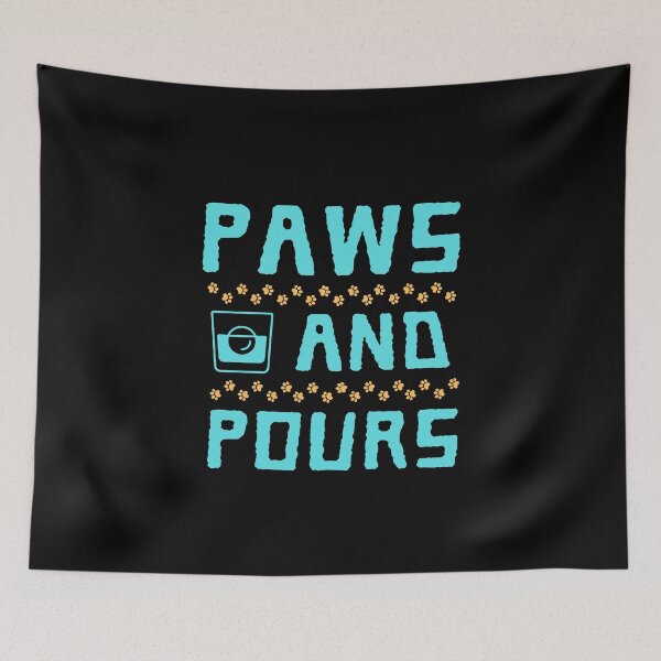 Item preview, Paws and pours full designed and sold by Weknes.