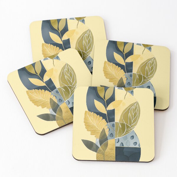 Item preview, Mid Century Green Leaves Design designed and sold by sheprint.