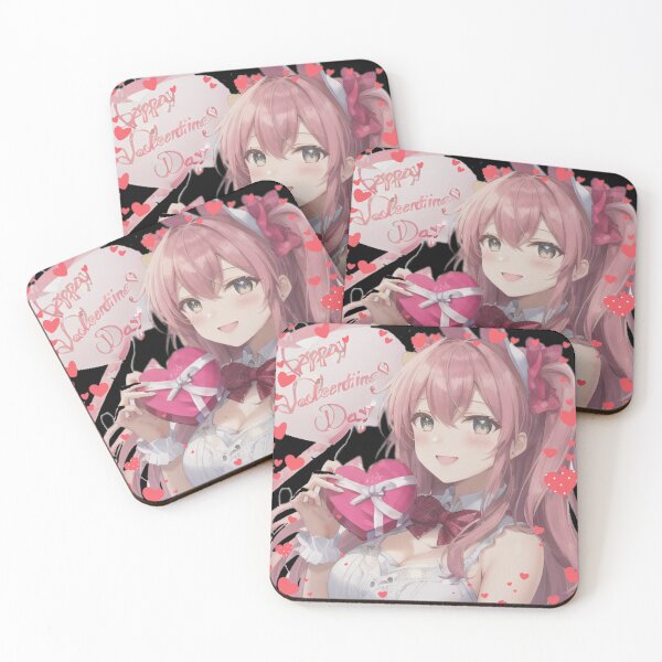 Item preview, valentine anime girl designed and sold by always-for-you.