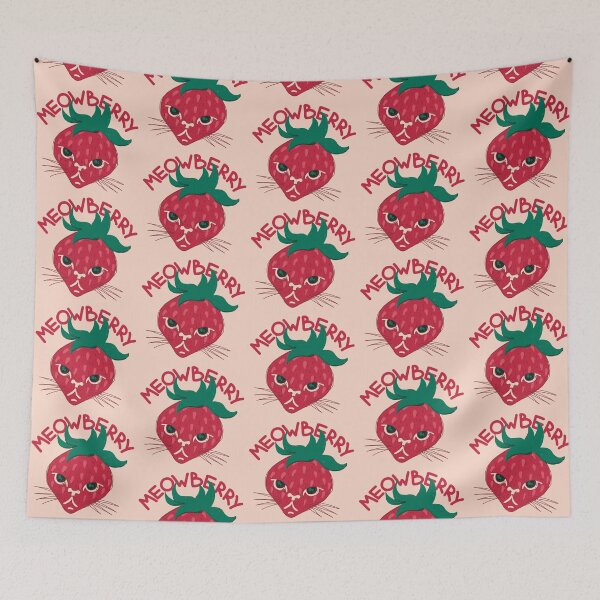 Item preview, Meow berry | cat strawberry designed and sold by Voropaeva.