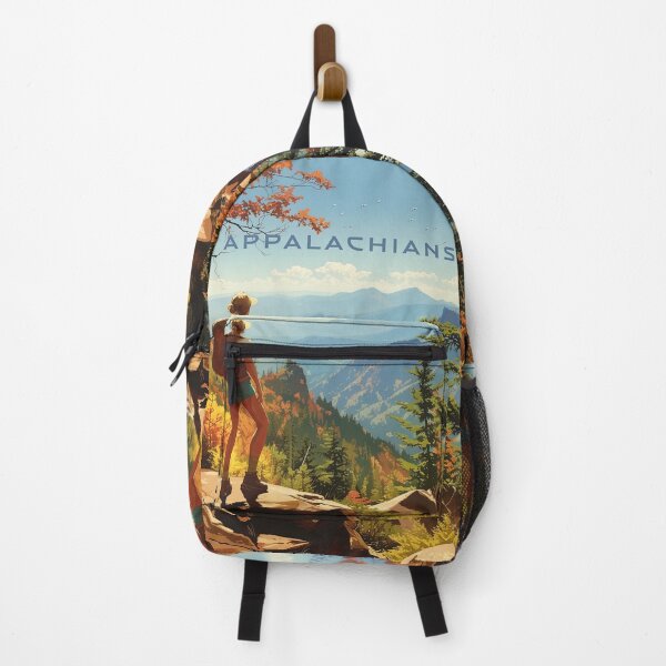 Item preview, Appalachians, Vintage Style Travel Poster designed and sold by MaryFiore.