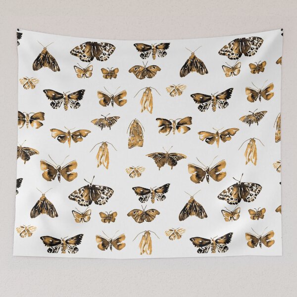 Item preview, Imogen – Sepia on White designed and sold by Elizabeth Becker.