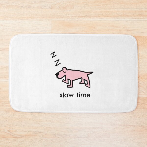 Item preview, Slow time pink 4 designed and sold by dogtired.