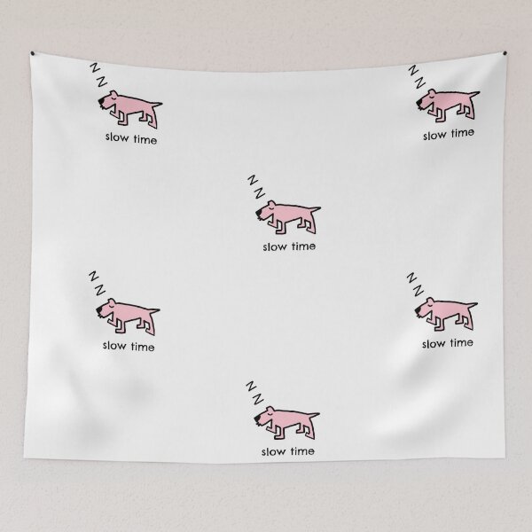 Item preview, Slow time pink 4 designed and sold by dogtired.