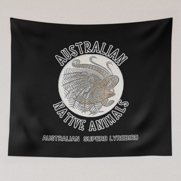 Item preview, Australian Native Animals - Australian Lyrebird designed and sold by Michael van der Hoorn.