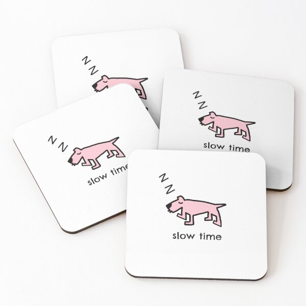Item preview, Slow time pink 4 designed and sold by dogtired.