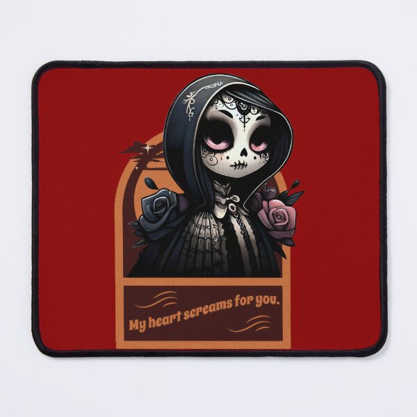 Item preview, Skeleton Goth: My Heart Screams For You designed and sold by eatmorvelopator.