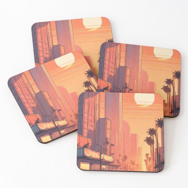 Item preview, Sunrise in Los Angeles Beautiful View designed and sold by xiaidex.