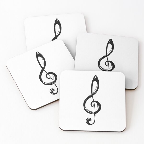 Item preview, Fun Treble Clef designed and sold by Whoopsidoodle.
