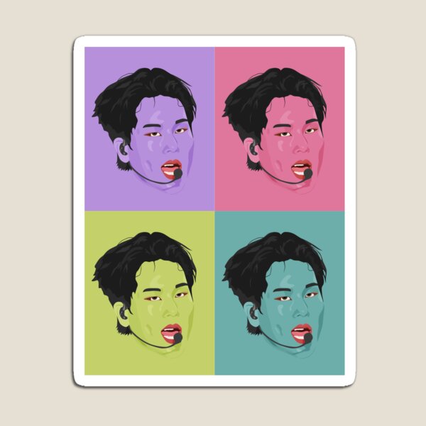 Item preview, Pop art Joohoney, stage presence (colour set 1) designed and sold by PhineasSpoon.