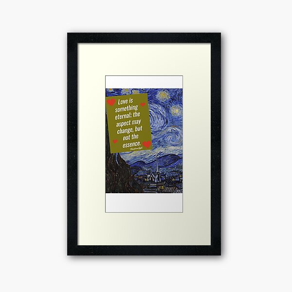 Aperçu de l'œuvre Vincent van Gogh Citations d'amour créée et vendue par Janiodearruda.