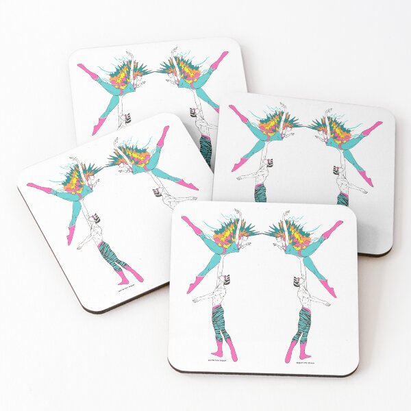 Item preview,  Neon Dance Girls for light shirts designed and sold by Glenn & Robert Davis.